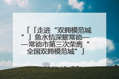 「走进“双拥模范城”」鱼水情深耀常德——常德市第三次荣膺“全国双拥模范城”