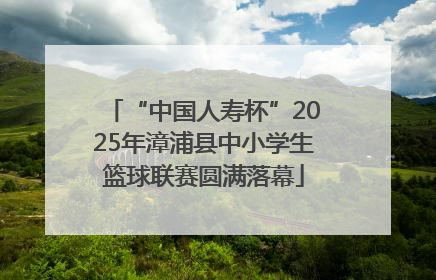“中国人寿杯”2025年漳浦县中小学生篮球联赛圆满落幕