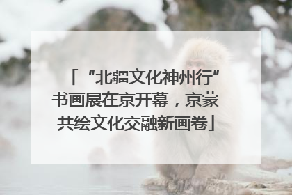 “北疆文化神州行”书画展在京开幕，京蒙共绘文化交融新画卷