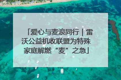 爱心与麦浪同行｜雷沃公益机收联盟为特殊家庭解燃“麦”之急