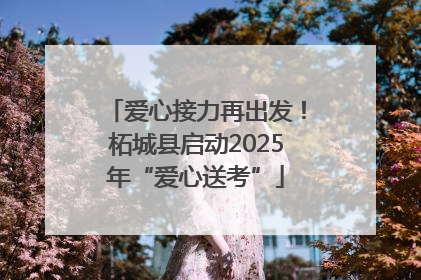 爱心接力再出发！柘城县启动2025年“爱心送考”
