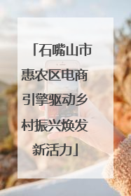 石嘴山市惠农区电商引擎驱动乡村振兴焕发新活力