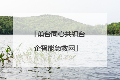 甬台同心共织台企智能急救网