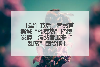 端午节后，孝感首衡城“榴莲热”持续发酵，消费者迎来“甜蜜”囤货期