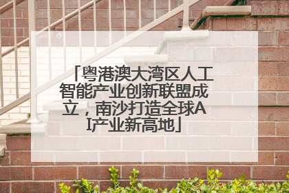 粤港澳大湾区人工智能产业创新联盟成立，南沙打造全球AI产业新高地