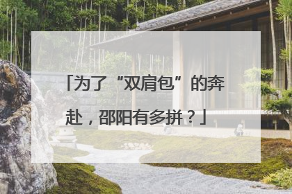 为了“双肩包”的奔赴，邵阳有多拼？