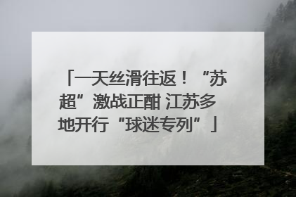 一天丝滑往返！“苏超”激战正酣 江苏多地开行“球迷专列”