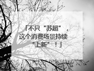 不只“苏超”，这个消费场景持续“上新”！