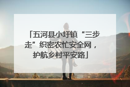 五河县小圩镇“三步走”织密农忙安全网，护航乡村平安路