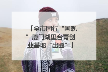 全市同行“围观”厦门湖里台青创业基地“出圈”