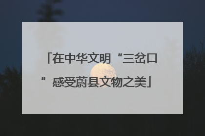在中华文明“三岔口”感受蔚县文物之美