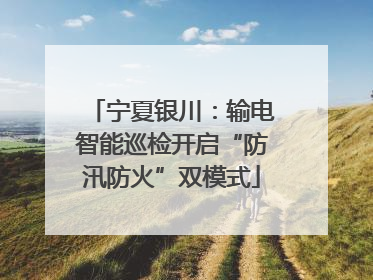 宁夏银川：输电智能巡检开启“防汛防火”双模式