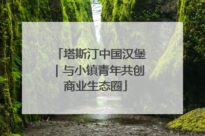塔斯汀中国汉堡｜与小镇青年共创商业生态圈
