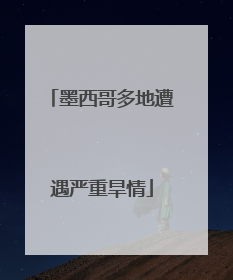 墨西哥多地遭遇严重旱情