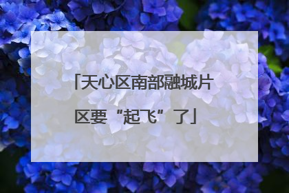天心区南部融城片区要“起飞”了