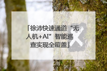 徐沛快速通道“无人机+AI”智能巡查实现全覆盖