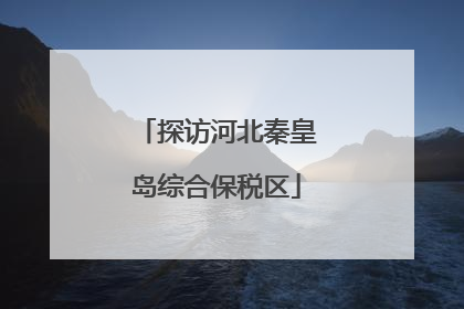 探访河北秦皇岛综合保税区