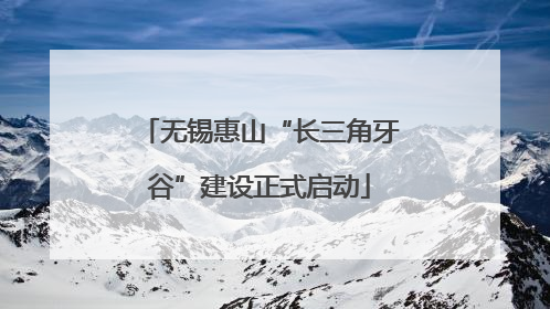 无锡惠山“长三角牙谷”建设正式启动