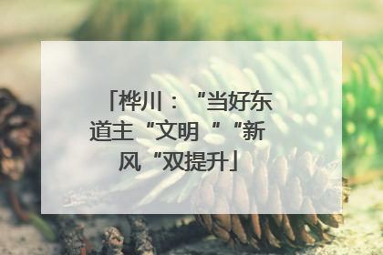桦川：“当好东道主“文明““新风“双提升