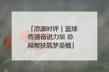 澧源时评｜篮球传递奋进力量 总局帮扶筑梦桑植