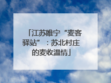 江苏睢宁“麦客驿站”：苏北村庄的麦收温情
