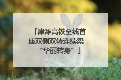 津潍高铁全线首座双侧双转连续梁“华丽转身”