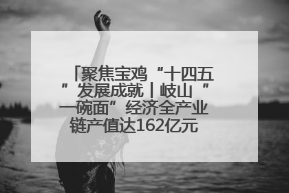 聚焦宝鸡“十四五”发展成就丨岐山“一碗面”经济全产业链产值达162亿元 入选全国典型县