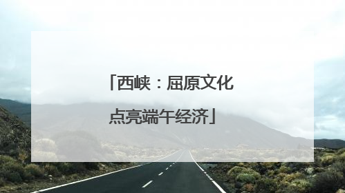西峡：屈原文化点亮端午经济