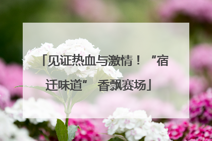 见证热血与激情！“宿迁味道” 香飘赛场