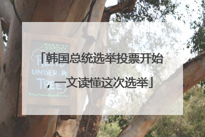 韩国总统选举投票开始，一文读懂这次选举