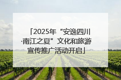 2025年“安逸四川·南江之夏”文化和旅游宣传推广活动开启