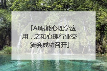AI赋能心理学应用，之和心理行业交流会成功召开