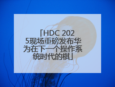 HDC 2025现场重磅发布华为在下一个操作系统时代的棋
